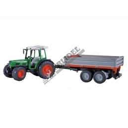 Maketa traktor FENDT 209 s prívesom (02104)