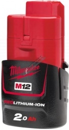Milwaukee M12 B2 Akumulátor 2.0Ah (4932430064)