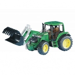 Maketa Traktor John Deere 6920 s čelným nakladačom (02052)