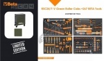 7-zásuvkový vozík  267 dielny tmavo zelený (BETA 2400 RSC24/7-VS 4M)