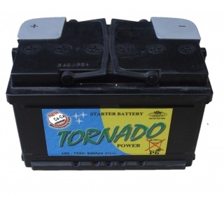 Akumulátor Tornado 12V 72AH