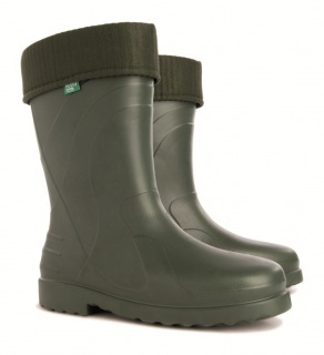 Dámske zelené gumenné čižmy
