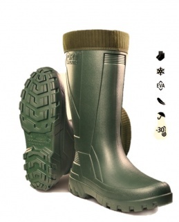 V Track Ultra čižmy zelené vysoké