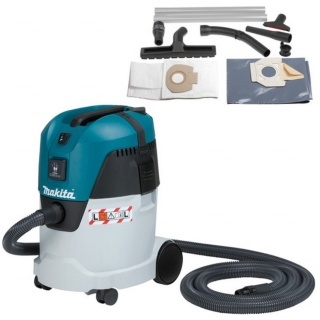 Mokro-suchý vysávač Makita 25L 1250W 216 M3/H