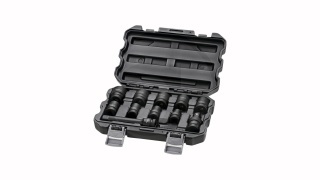 1/2 Sada 6hranných nástrčných orechov BLACK EDITION