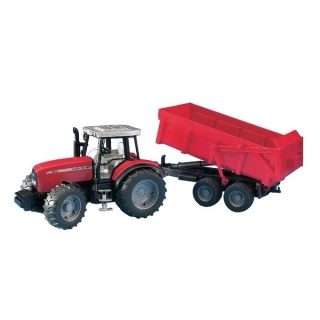 Massey Ferguson 7480 + vlečka