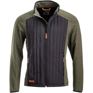 Pánska flísová bunda olivová S