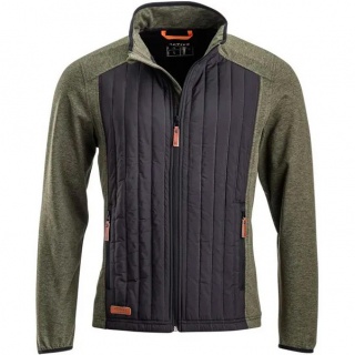 Pánska flísová bunda olivová 2XL