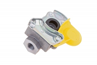 Spojovacia hlava pevná žltá M16 x 1,5