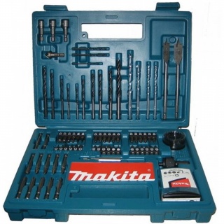 Aku vrták + sada vrtákov