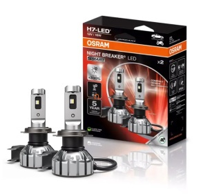 OSRAM H7 LED SMART – Legálne LED žiarovky s o 330 % vyšším jasom (2ks)