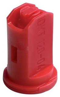 Injektorová tryska IDKT 120° červená, plast