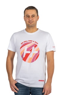 Biele tričko HORSCH XXL