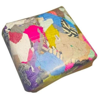 Textilné čistiace handry 10 kg/bal., mix farieb