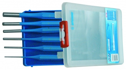 6 dielna sada vyrážačov kolíkov