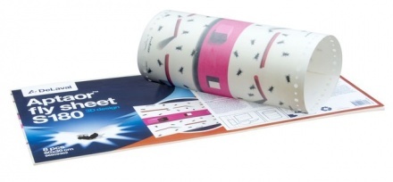 Lepiaci papier na muchy DeLaval