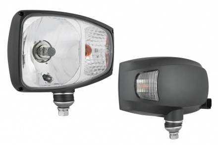 WESEM pracovné svetlo Manitou/JCB ľavé 12/24V