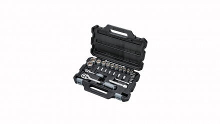 Sada nástrčných kľúčov HeavyGrip, 1/4 BLACK EDITION