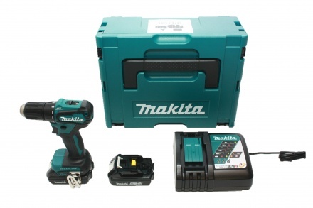 Aku vŕtací skrutkovač Li-ion (2x2,0Ah/18V) Makpac 2