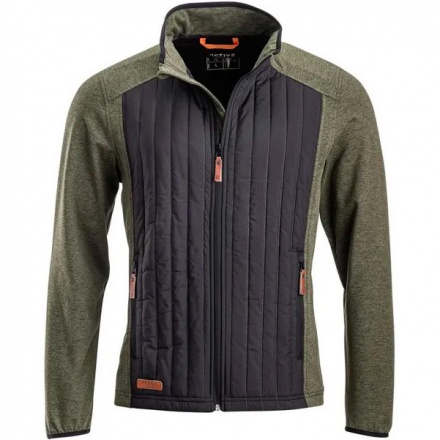 Pánska flísová bunda olivová 5XL