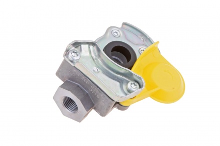 Spojovacia hlava pevná žltá M16 x 1,5