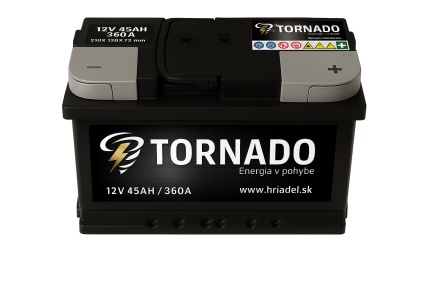 Akumulátor Tornado 12V 45AH