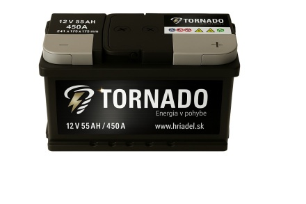Akumulátor Tornado 12V 55AH